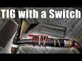 TIG Welding with a Trigger Switch