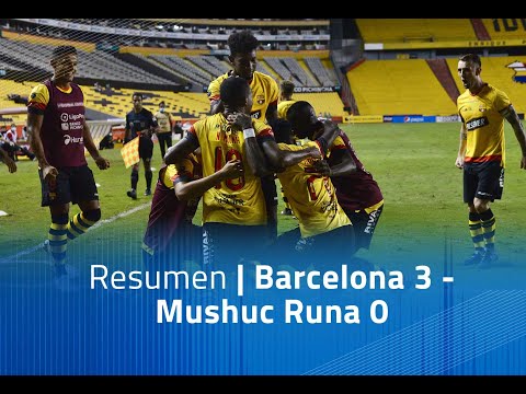 Barcelona SC Mushuc Runa Goals And Highlights