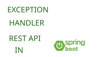 HOW TO IMPLEMENT GLOBAL ERROR HANDLING FOR SPRING BOOT REST API