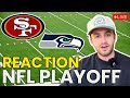 49ERS vs SEAHAWKS REACTION: MACDONALD MASTERCLASS &amp; NINERS COLLAPSE | NFL Divisional Round