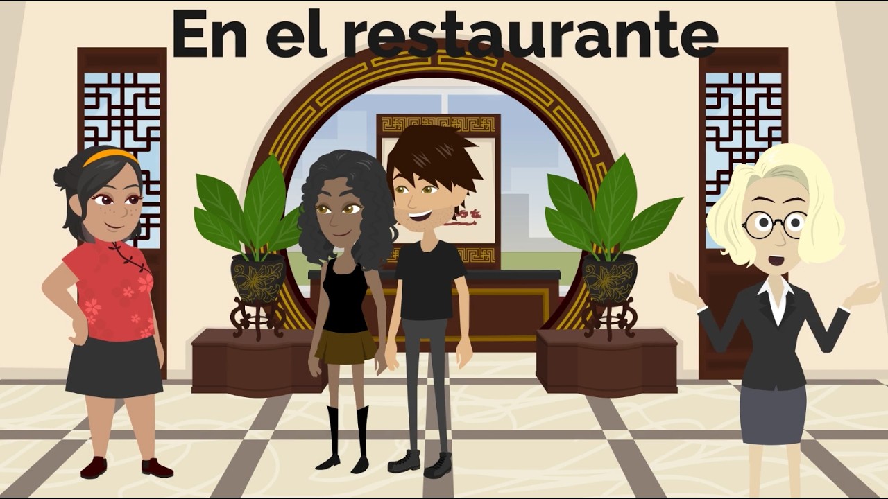 Conversaciones cotidianas en español: Café, hotel y restaurante ☕🏨🍣 | Aprende español