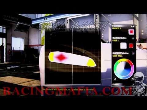 NASCAR 2011 the Game paint shop booth DIY chevy cu...