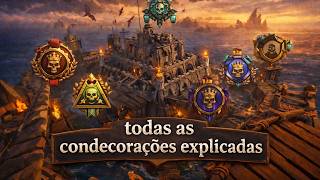 todas as condecoracoes dos fortes cinzentos  (ashen garrison) explicadas