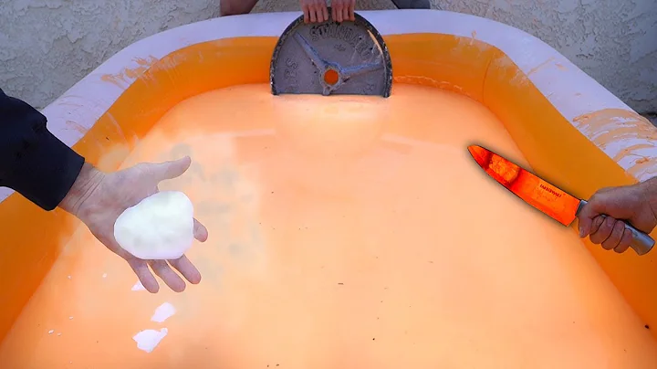10,000lbs of OOBLECK VS POPULAR YouTube EXPERIMENTS