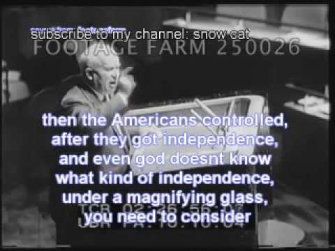 nikita khrushchev funny, racist and truthful speech,american britain fury, hate in united nations