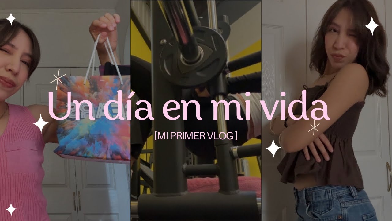 Mi primer vlog | Gym, haul, comida japonesa✨🛍️🏋️
