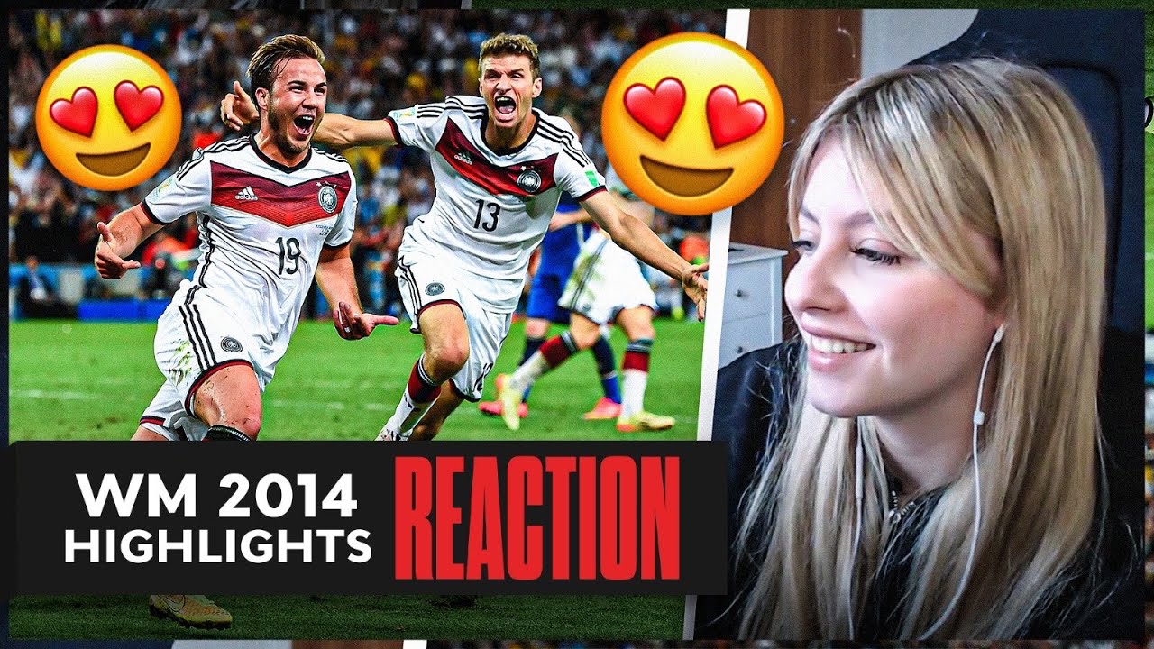 WM 2014 REACTION 😍 DEUTSCHLAND HIGHLIGHTS 🇩🇪🏆