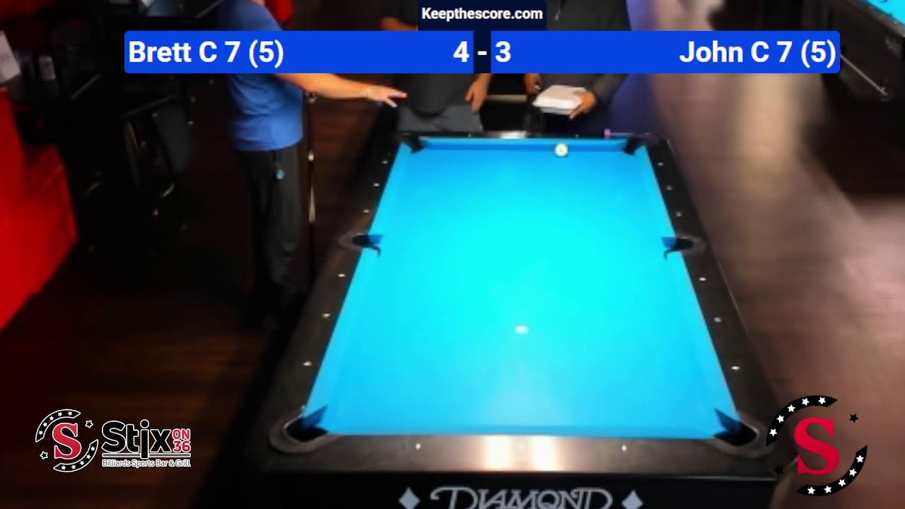 Image of video the Stix on 36 Saturday Handicapped Singles 8-ball 2nd Stream March 21st, 2026 19