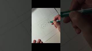 Mini Art Therapy 🖤 Sketching an ACEO Card #crafttok #smallartist #aceo #artwork