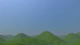 Sky simulation in POV-Ray