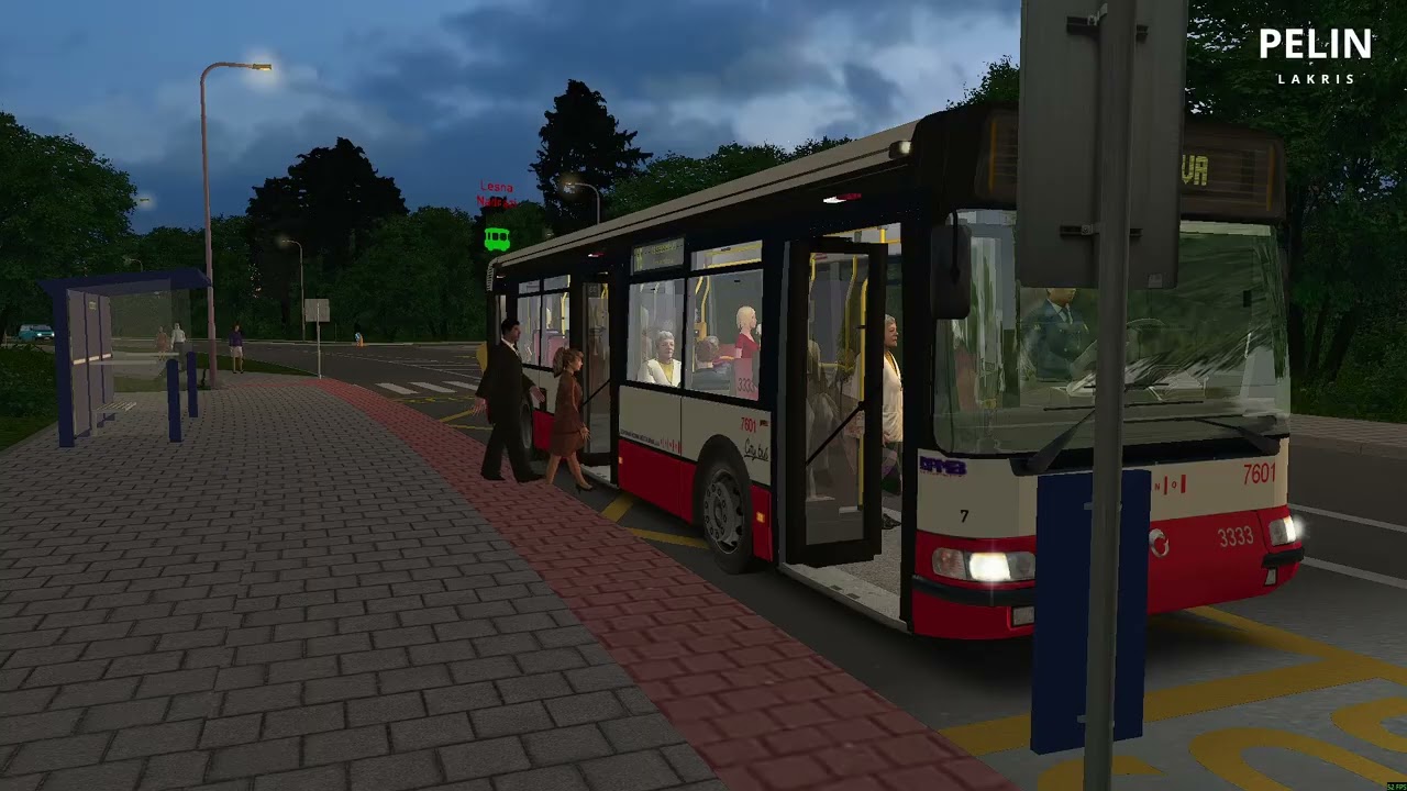 Letsplay 418 | OMSI 2 | mapa: Líšeň v 25.2.2025 | Linka 46 Z Lesné na Erbenovu