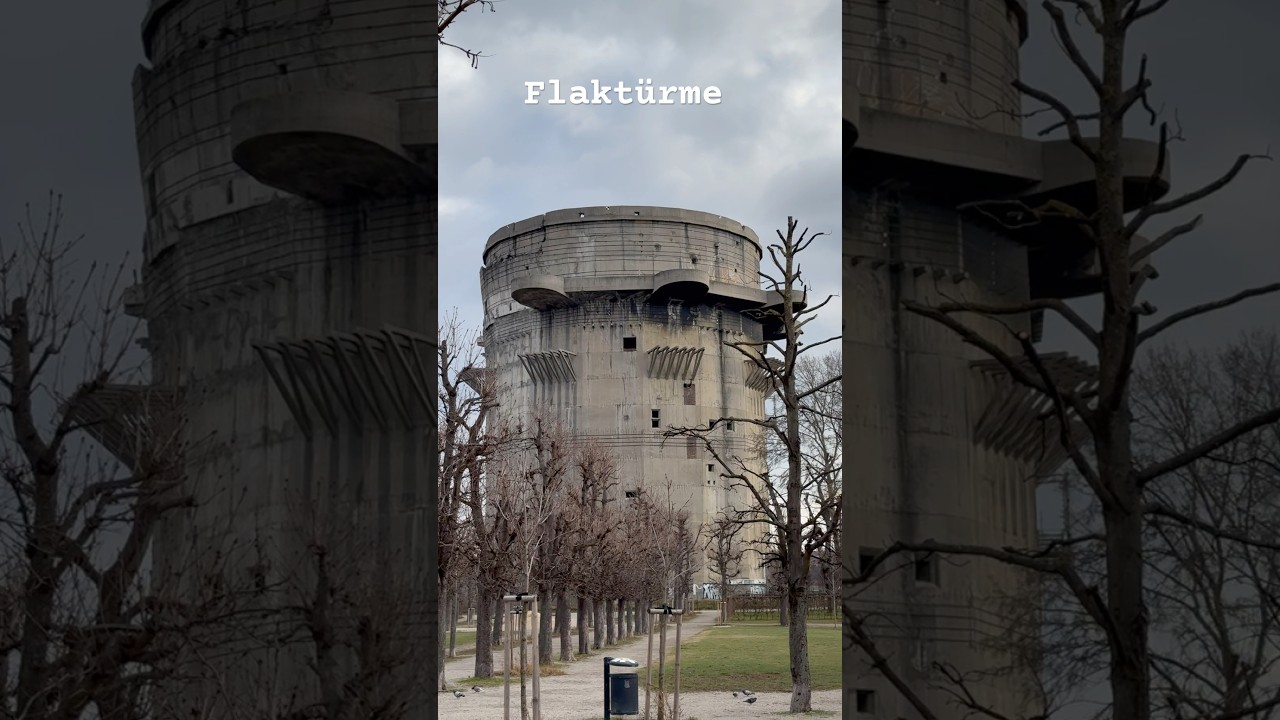 WW2 Anti Aircraft Flak Tower Augarten In 