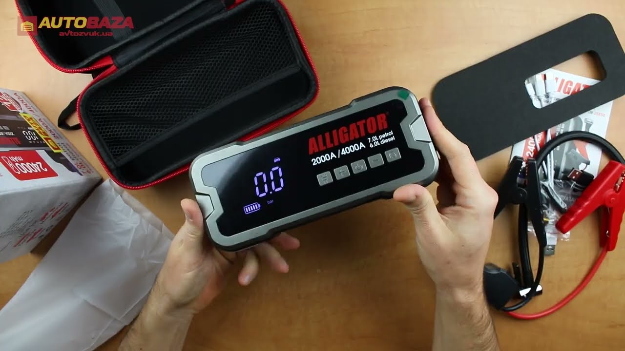 Бустер (пусковий пристрій) ALLIGATOR JS850