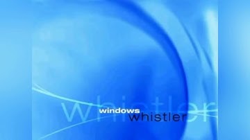 Windows Whistler Animation w/ Alternate Startup Sound