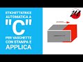 Etichettatrice automatica per vaschette di focaccia innovazione con applicazione a c