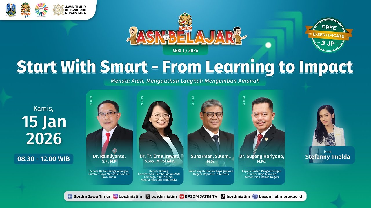 ASN Belajar Seri 1 | 2026 - Start with Smart – From Learning to Impact