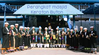 Shalat Idul Fitri 1444 Hijriah di masjid Agung Keraton Buton 2023