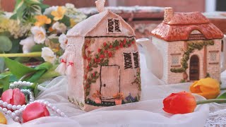 Crafting for comfort  slow living in a countyside cottage (hand sewing ✂ embroidery )