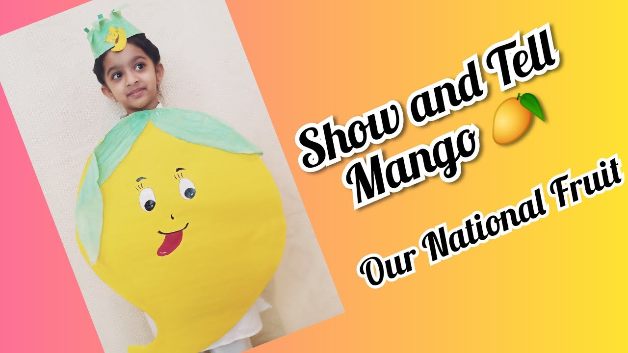 Show and Tell Mango Speech on Mango Mango Dress YouTube