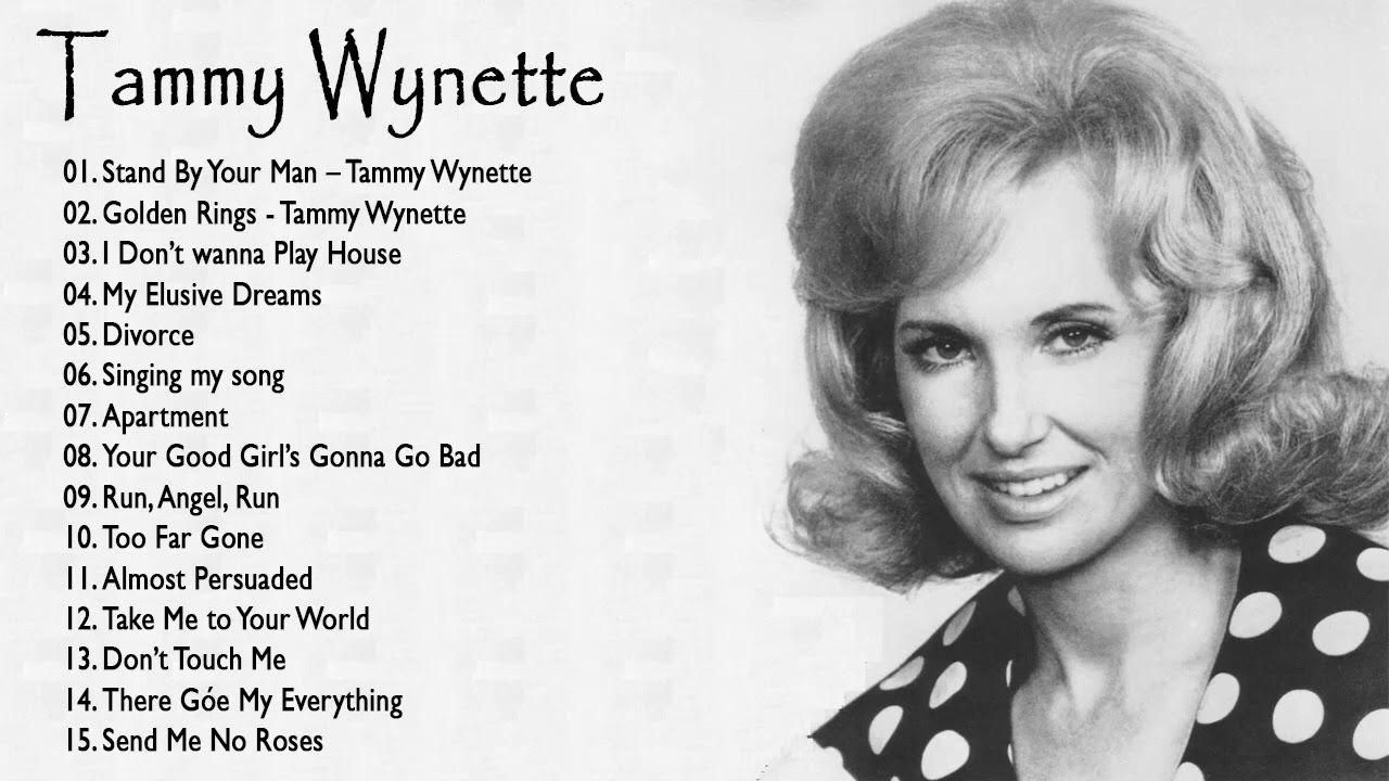 Tammy Wynette Greatest Hits  Full Album  Best Country Song Of Tammy Wynette