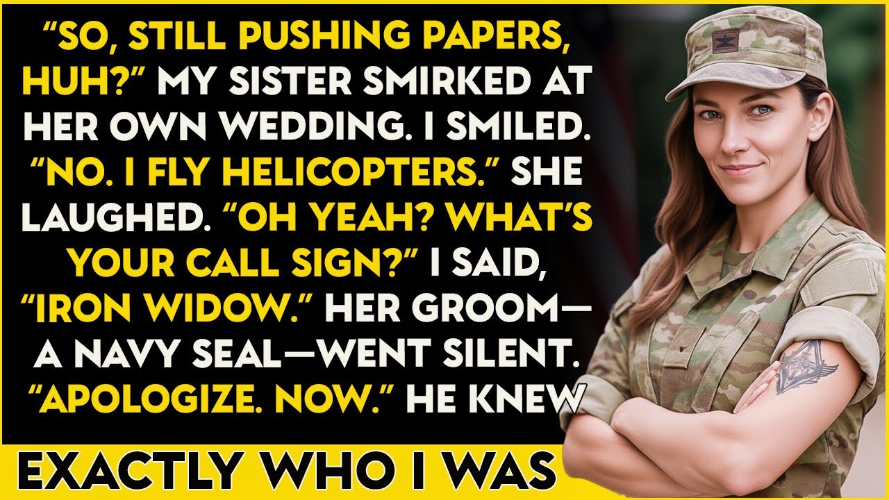 At My Sister’s Wedding, She Mocked Me—Until Her Groom, a Navy SEAL, Slapped Her and Said...