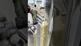 Steel Structure Factory Exterior Wall Quick Installation!