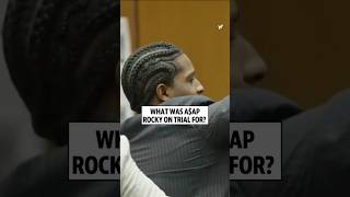 What was A$AP Rocky on trial for?