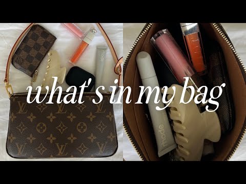 WHAT'S IN MY BAG 2023  LOUIS VUITTON POCHETTE ACCESOIRES 