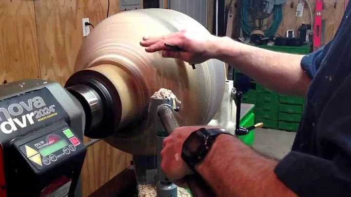 Keith Clark sphere cutting jig demo
