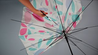 고장난 우산의 놀라운 변신/The amazing transformation of a broken umbrella/Upcycling Umbrella