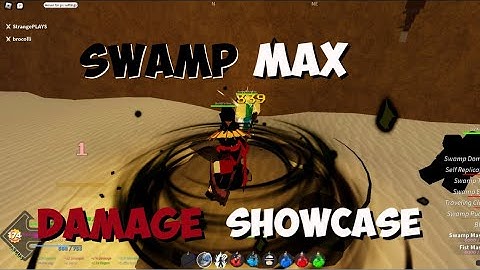 SWAMP MAX DAMAGE SHOWCASE [Project Slayers] UPDATE 1