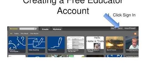 Connecting with Students Online is Easy Using VoiceThread