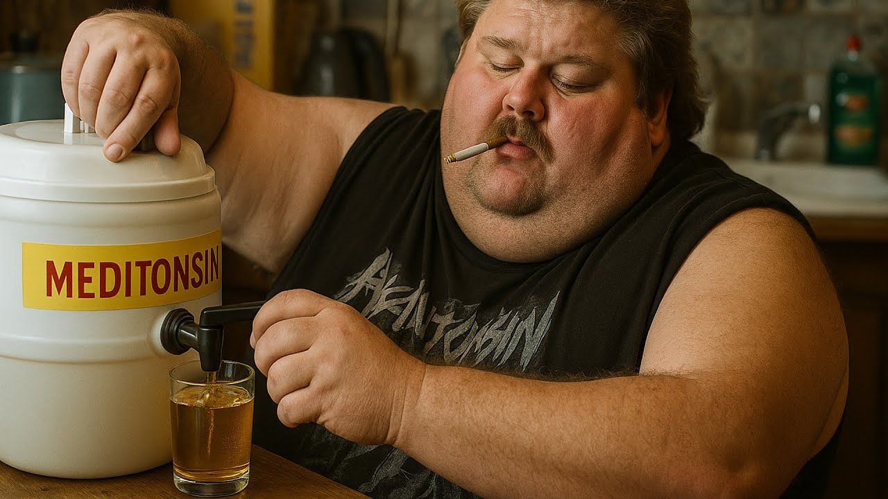 Reaktion - Literweise Meditonsin und ne schöne Kippe