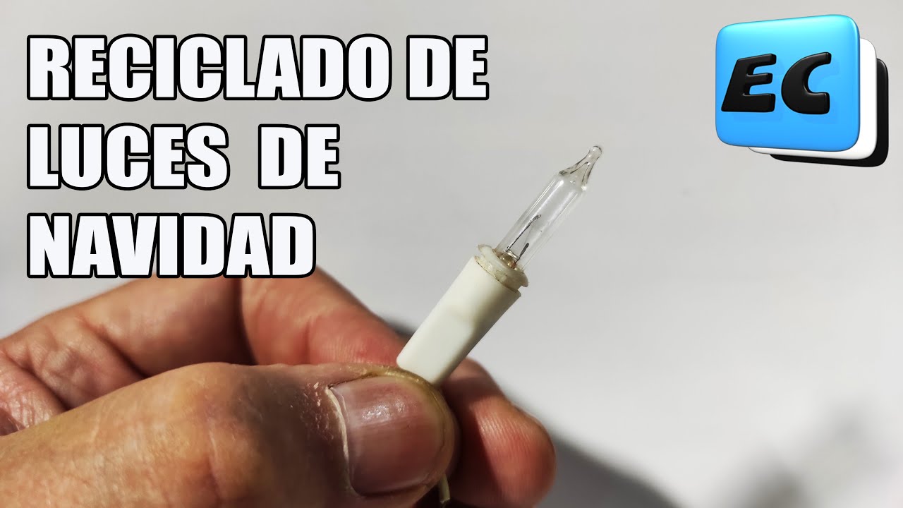 🎅🎄 NO TIRES TUS VIEJAS LUCES NAVIDEÑAS SIN VER ESTE VIDEO!! 