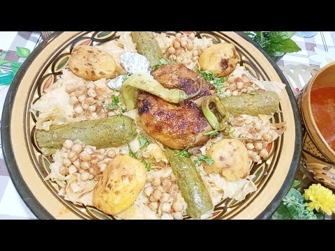 اللي ياكلها يشكر ويزيد الشخشوخة البسكرية للمولود مرقة حمرا حارة وبنينة مع اسرار نجاحها