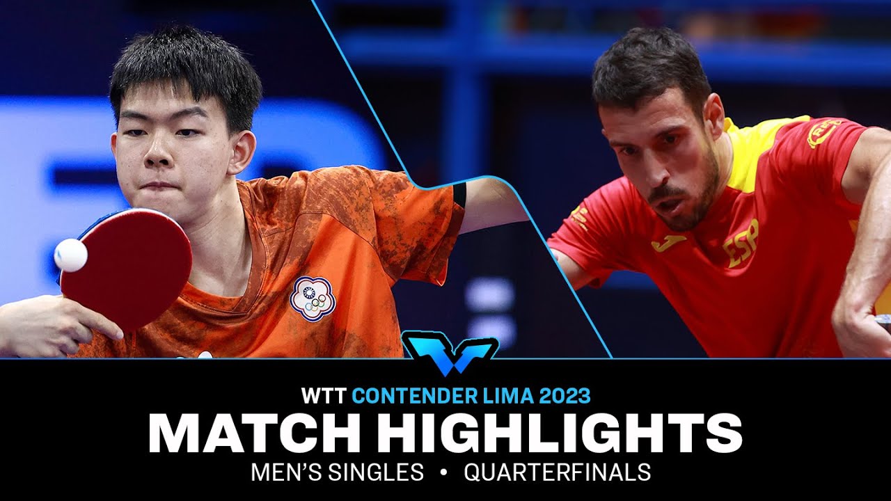 Kao Cheng-Jui vs Alvaro Robles | MS QF | WTT Contender Lima 2023