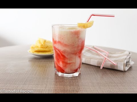 strawberry-colada-recipe---how-to-make-a-lava-flow-cocktail⎟tasteeful-recipes