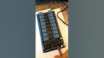 16 relay board testing