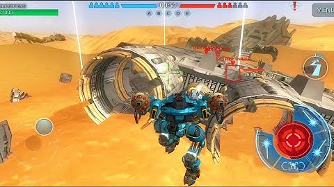 War robots test server - New Desert Map Dreadnought