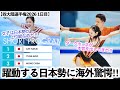 【四大陸選手権2026 1日目】「日本勢が総なめだ‼︎」上位独占の女子&2位のゆなすみ&進化を見せるうたまさに海外称賛!