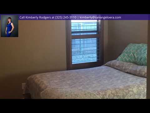 2108 Stanton St, San Angelo, TX home video tour