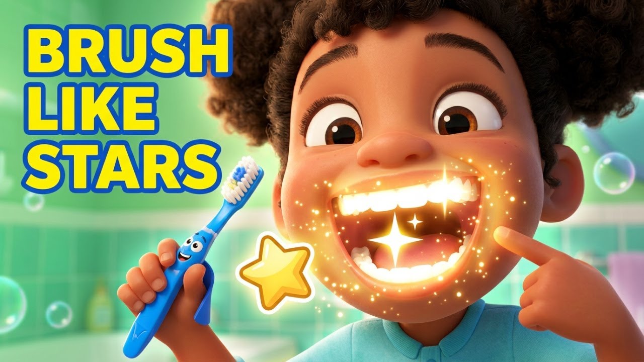 Brushy Brush Song, Tooth Brushing Song for Kids | Healthy Habits for Toddlers