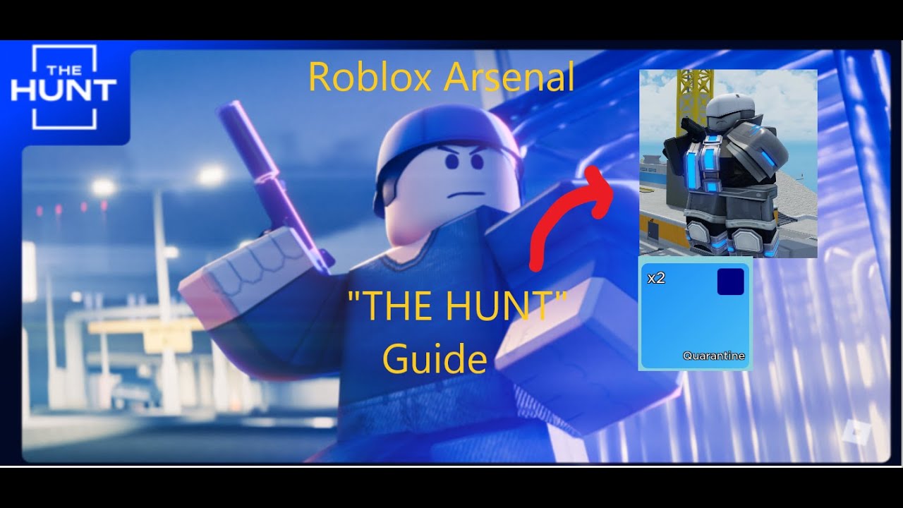 How To Do The Hunt Event In Arsenal Roblox Firewall Skin 