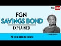 FGN Savings Bond investment explained