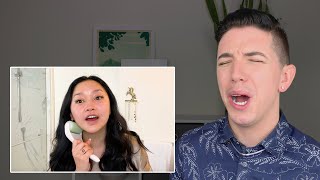 Specialist Reacts to Lana Condor's Skin Care Routine