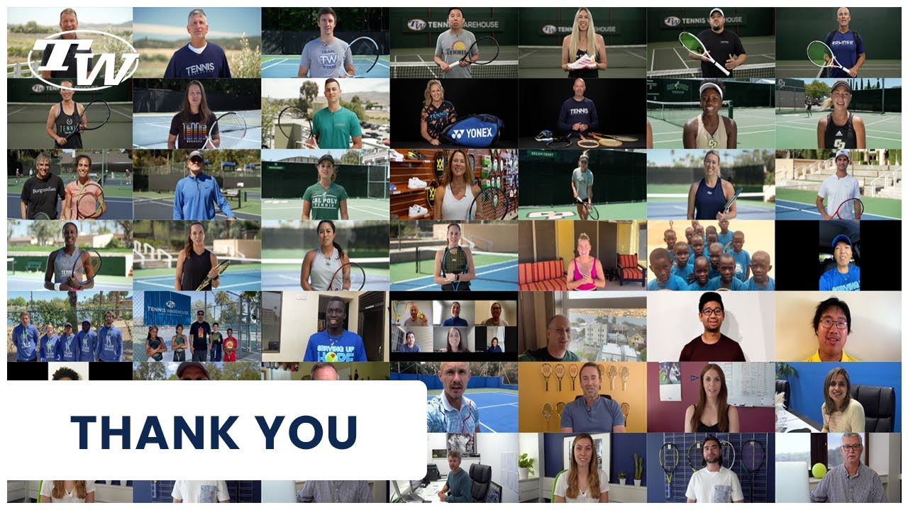 Thank You Tennis Warehouse for 30 Years of all things TENNIS