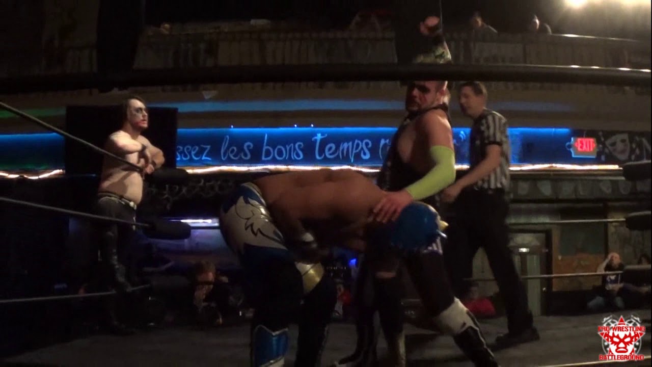 Slasher Scene vs. Top Flight (Flip Bros) *Tag Team Championship* Pro Wrestling Battleground.