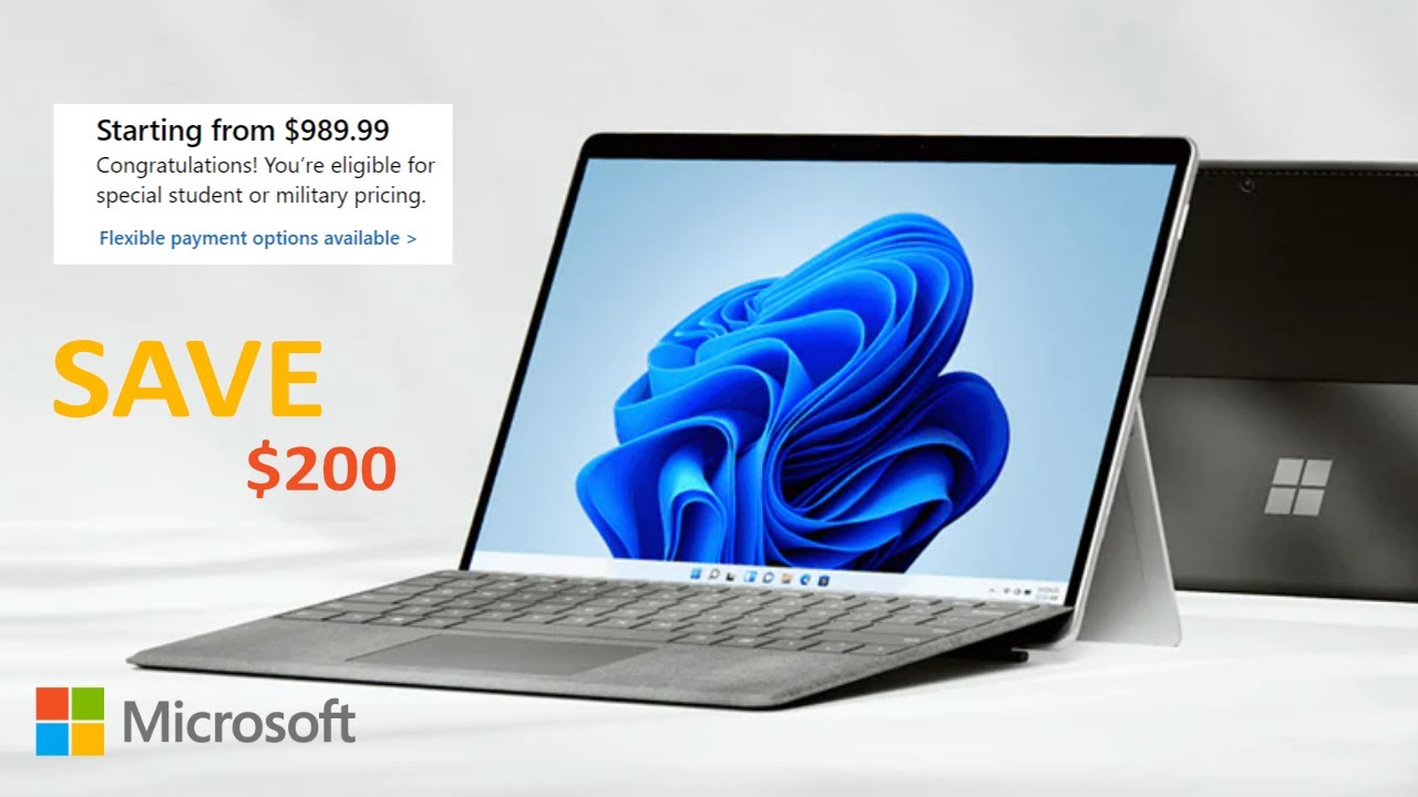 $200 discount on Surface Pro 8 with this little known hack solution -  discount for PARENTS