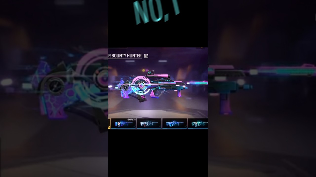 top 10 best aug gun skin in free fire  2024 