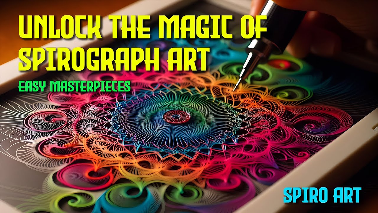Relaxing Spirograph Art: Mesmerizing Designs for Satisfying ASMR 